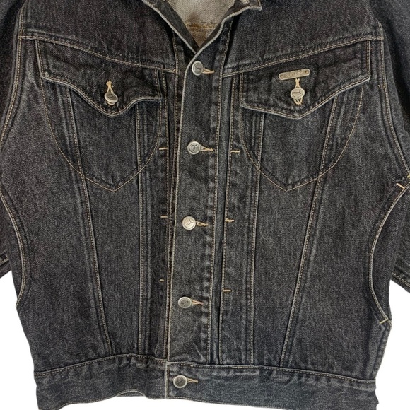 Vintage Puma Jean Jacket Size Medium - Picture 5 of 9